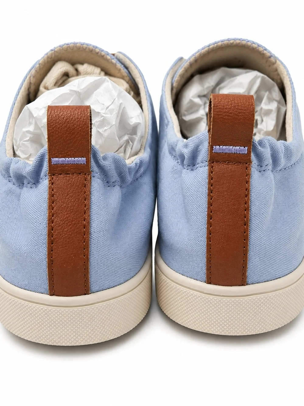 Revitalign‎ Ophelia Blue Canvas Comfort Sneakers Women's 10D Wide NWT